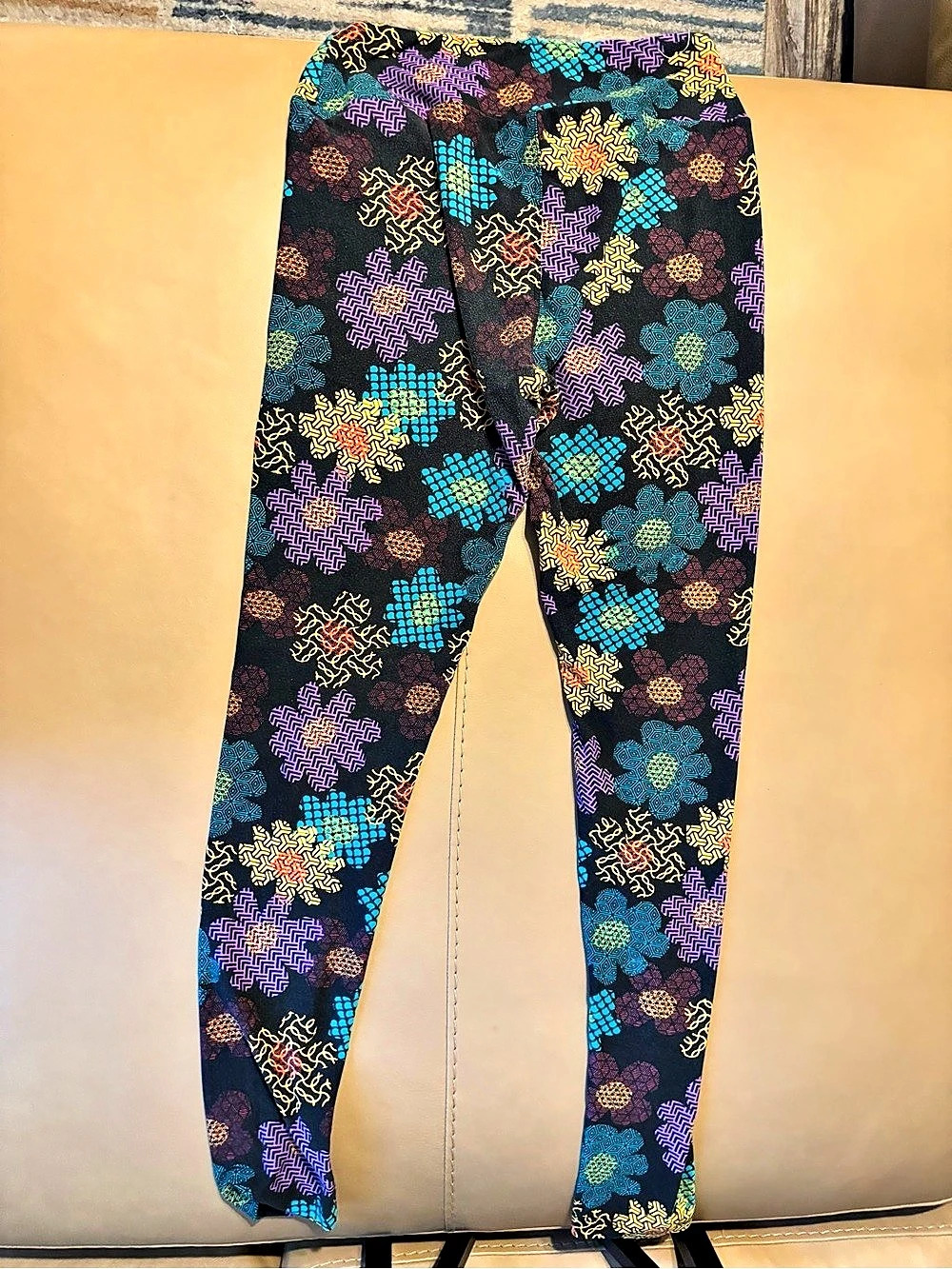 Lularoe Floral Print Leggings